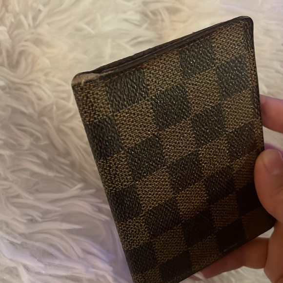 Authentic Louis Vuitton Damier Ebene card case card holder - Picture 3 of 7